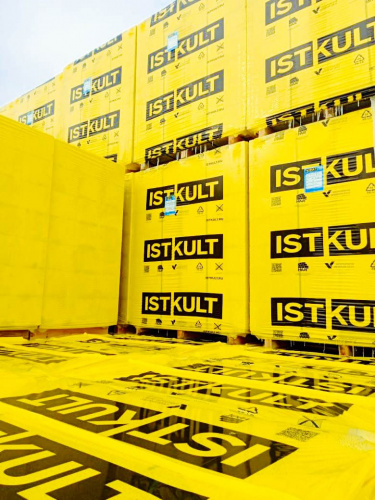 Газобетонные блоки Istkult Егорьевск D600 625х125х200 перегородочные